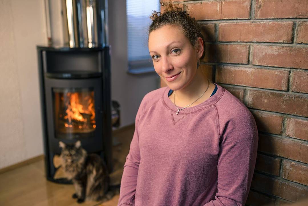 илка штухец у камина