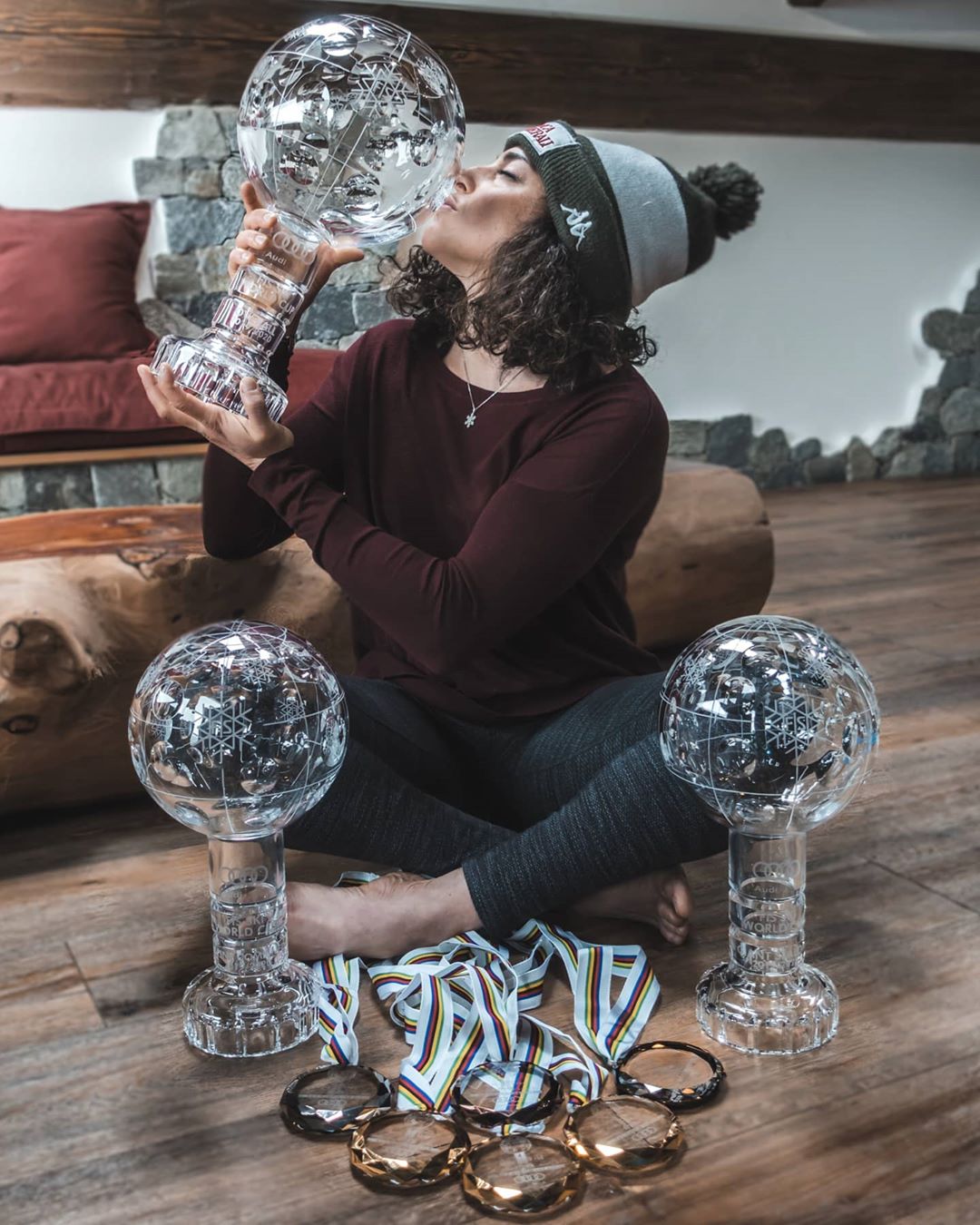 federica brignone, overall winner, 19-20, forza italia